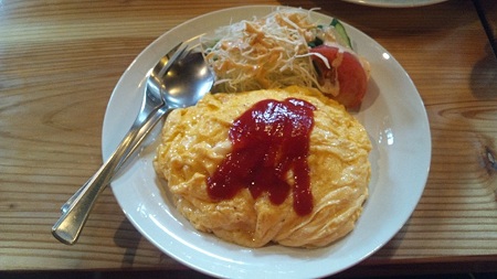 オムライス 昼食