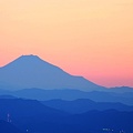 未明の富士山