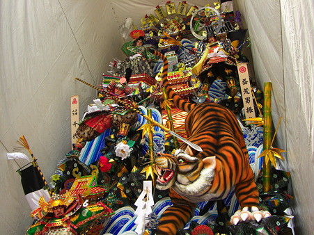 2008年 博多祇園山笠 飾り山笠 写真画像