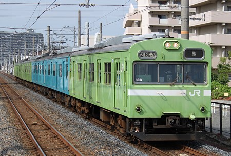 103系 混色編成