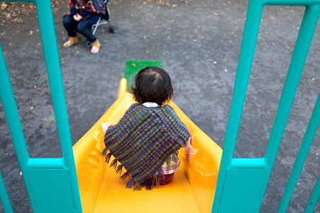 2011.11.18　公園　姫・滑り台