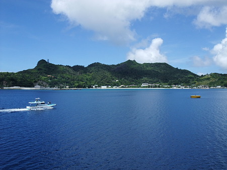父島が見えてきた!!
