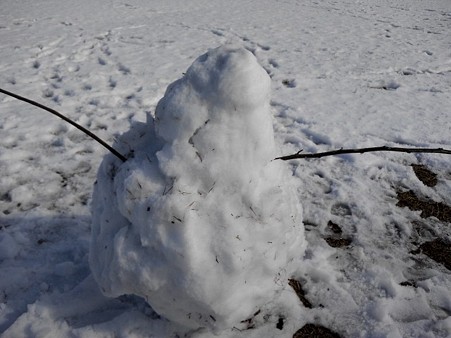 雪だるま?