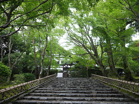 竜安寺入り口