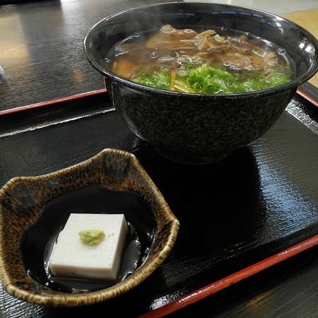 猪肉そば(道の駅・いながわ【兵庫】)