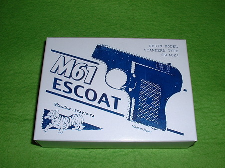 虎ビス屋 実銃型取り「S&W M61 エスコート」 レジンキャスト製 無可動文鎮 パッケージ Doburoku-TAO