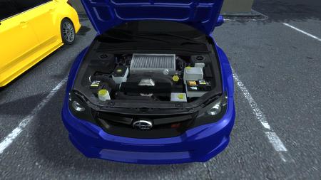 2011 Subaru Impreza WRX STi フード